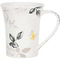 Oxford Etch Bone China Mug