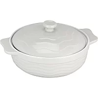 My Kitchen Small Casserole Dish White