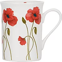 Stem Poppy Mug Bone China
