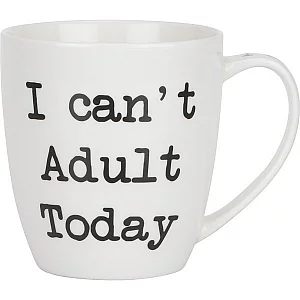 I Cant Adult Today Jumbo Mug