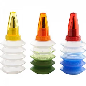 Pack of 3 Mason Cash Squeeze Bottles